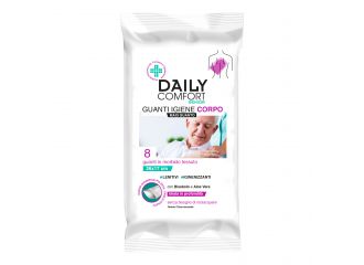 Daily comfort senior guanto detergente 8 pezzi