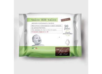 Fiocchi di riso salviette talco non talco