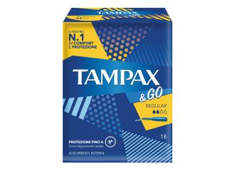 Tampax&go regular 18 pezzi