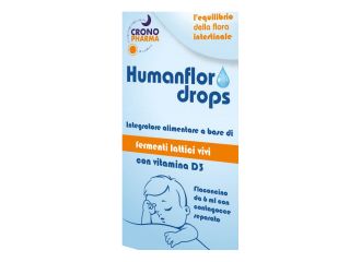 Humanflor baby drops 1 flaconcino 6 ml