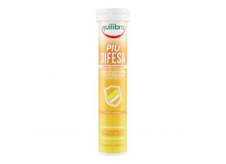 Piu' difesa gusto limone 20 compresse effervescenti