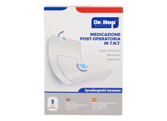 Medicazione drhop in tessuto non tessuto 6x9 cm 5 pezzi