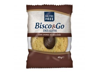 Nutrifree bisco&go crema di nocciole 40 g