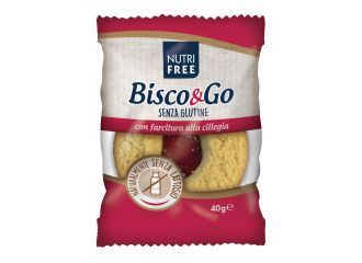 Nutrifree bisco&go ciliegia 40 g