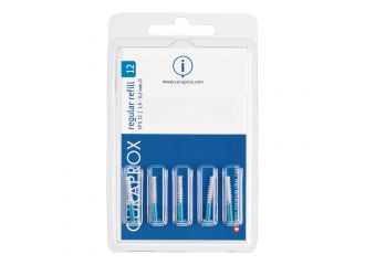 Curaprox cps regular cps 12 con 5 scovolini + supporto