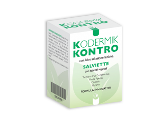 Kodermik kontro salvietta lenitiva 10 saviettine in busta singola