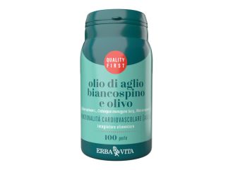 Olio di aglio, biancospino e olivo 100 perle