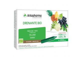 Arkofluidi ultra suoni drenante bio 20 fiale