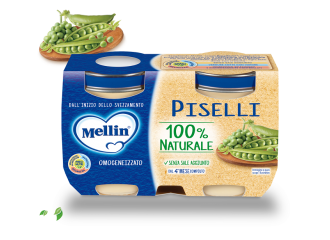 Omogeneizzato piselli 2 x 125 g