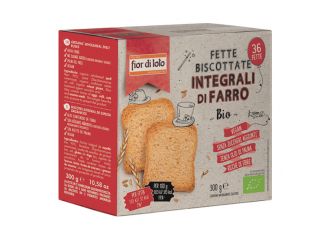 Fior di loto fette biscottate farro int.300g