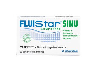 Fluistar sinu 20 compresse