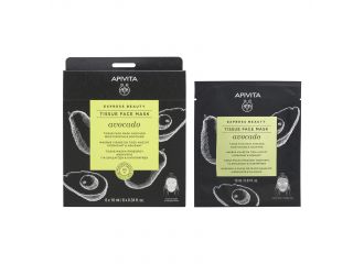 Apivita express sheet mask avocado