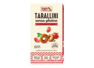 Puglia sapori tarallini pomodoro e origano senza glutine 180 g