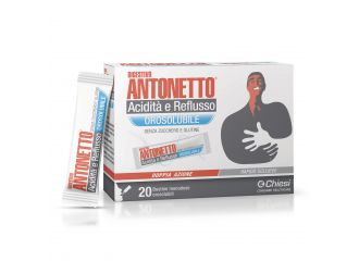 Digestivo antonetto acidita' e reflusso orosolubile 20 bustine