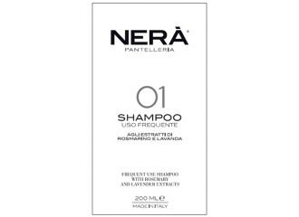 Nera' 01 shampoo uso frequente estratti rosmarino e lavanda 200 ml