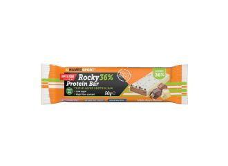 Rocky 36% protein bar triple choco barretta 50 g