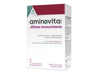 Aminovita plus difese immunitarie 20 stick pack x 2,5 g