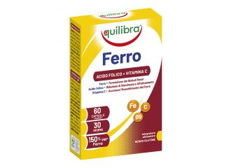 Ferro con acido folico + vitamina c 60 capsule