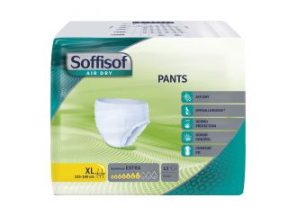 Pannolone soffisof air dry pants extra extra large 12 pezzi