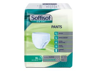 Pannolone soffisof air dry pants super extra large 8 pezzi