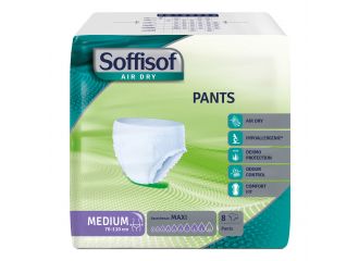 Pannolone soffisof air dry pants maxi medium 8 pezzi