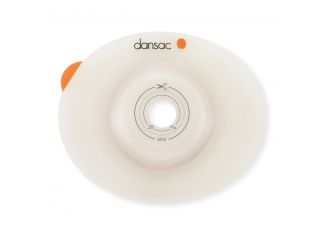 Placca per colostomia stomi non introflessi dansac novalife tre 2 convessa ritagliabile 15-59 mm 5 pezzi