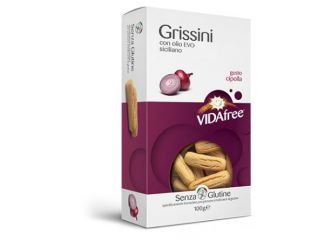 Vidafree grissini mini snack gusto cipolla 100 g
