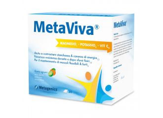 Metaviva magnesio potassio vitamina c 20 bustine