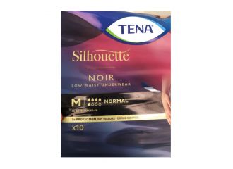 Tena silhouette noir m 10 pezzi