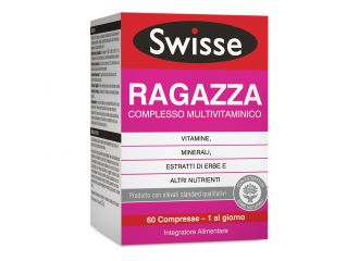 Swisse multivitaminico ragazza 60 compresse