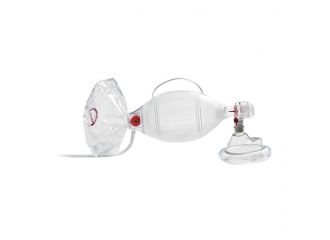 Maschera pallone ambu monouso small misura 4 adulto/bambino
