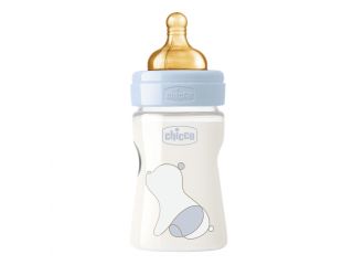 Chicco biberon original 150ml touch 1 foro boy con tettarella in caucciu'