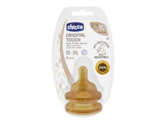 Chicco tettarella originale t regolare caucciu' 2 pezzi