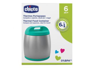 Chicco thermos porta pappa azzurro
