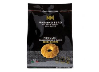 Massimo zero frollini zucchero di canna 220 g