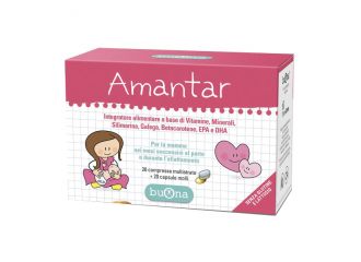 Amantar 20 compresse da 1,6 g + 20 capsule da 0,637 g