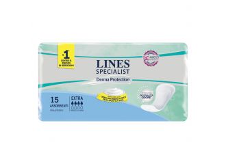 Lines specialist derm pannolone sagomato extra 15 pezzi