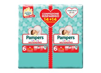 Pampers baby dry pannolino a mutandina duo dwct xl 28 pezzi