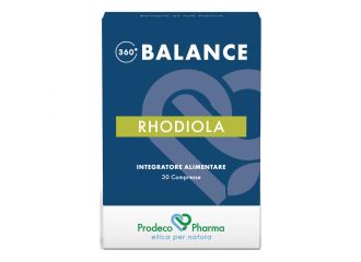 360 balance rhodiola 30 compresse