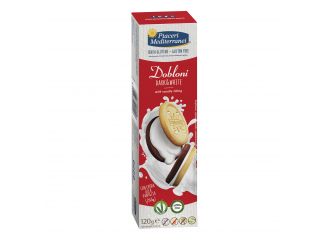 Piaceri medit dobloni dark & white 120 g