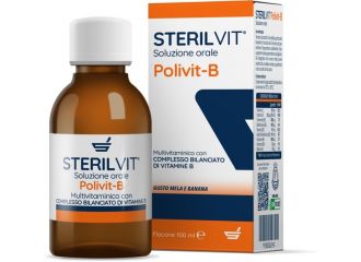 Sterilvit polivit-b soluzione orale gusto mela banana 100 ml