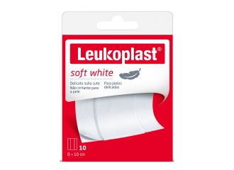 Leukoplast soft white 100 x 8 cm 10 pezzi