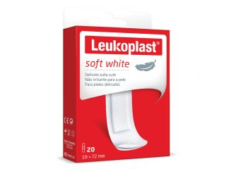 Leukoplast soft white 72 x 19 cm 20 pezzi