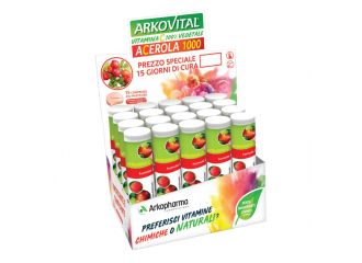 Arkovital acerola 1000 15 compresse