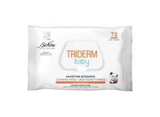 Triderm baby salviettine detergenti 72 pezzi