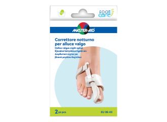 Master-aid foot care correttore notte alluce valgo eu 36-43 2 pezzi