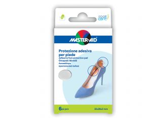 Master-aid foot care protezione gel adesiva 6 pezzi