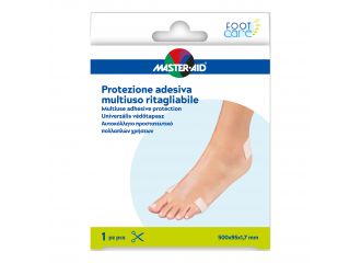 Master-aid foot care protezione adesiva multiuso ritagliabile 50x9,5 cm