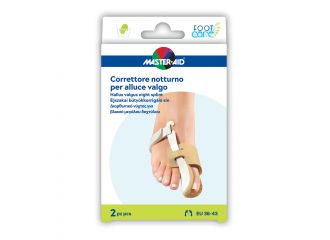 Master-aid foot care divaricatore alluce giorno/notte taglia s 2 pezzi