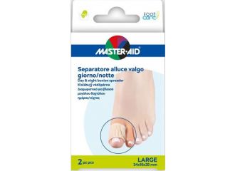 Master-aid foot care divaricatore alluce giorno/notte taglia l 2 pezzi